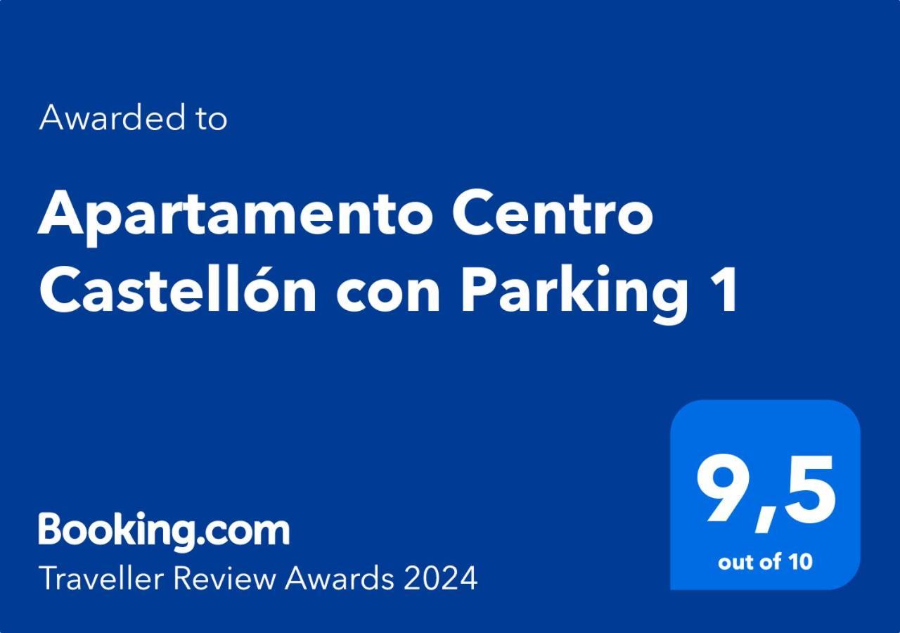 Apartamento Centro Castellon Con Parking 1 카스텔론델라플라나 외부 사진